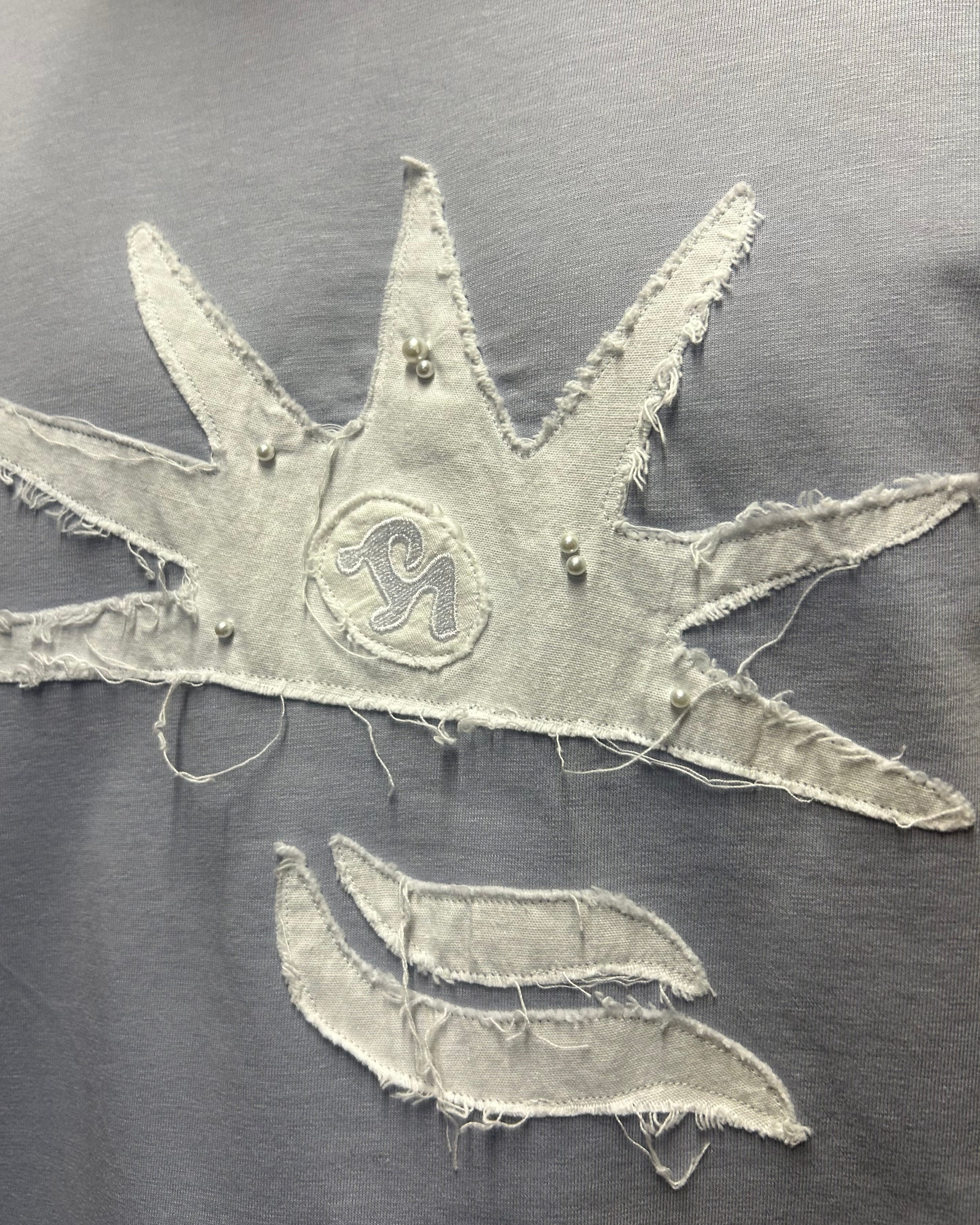 "Sunset" Tee blue