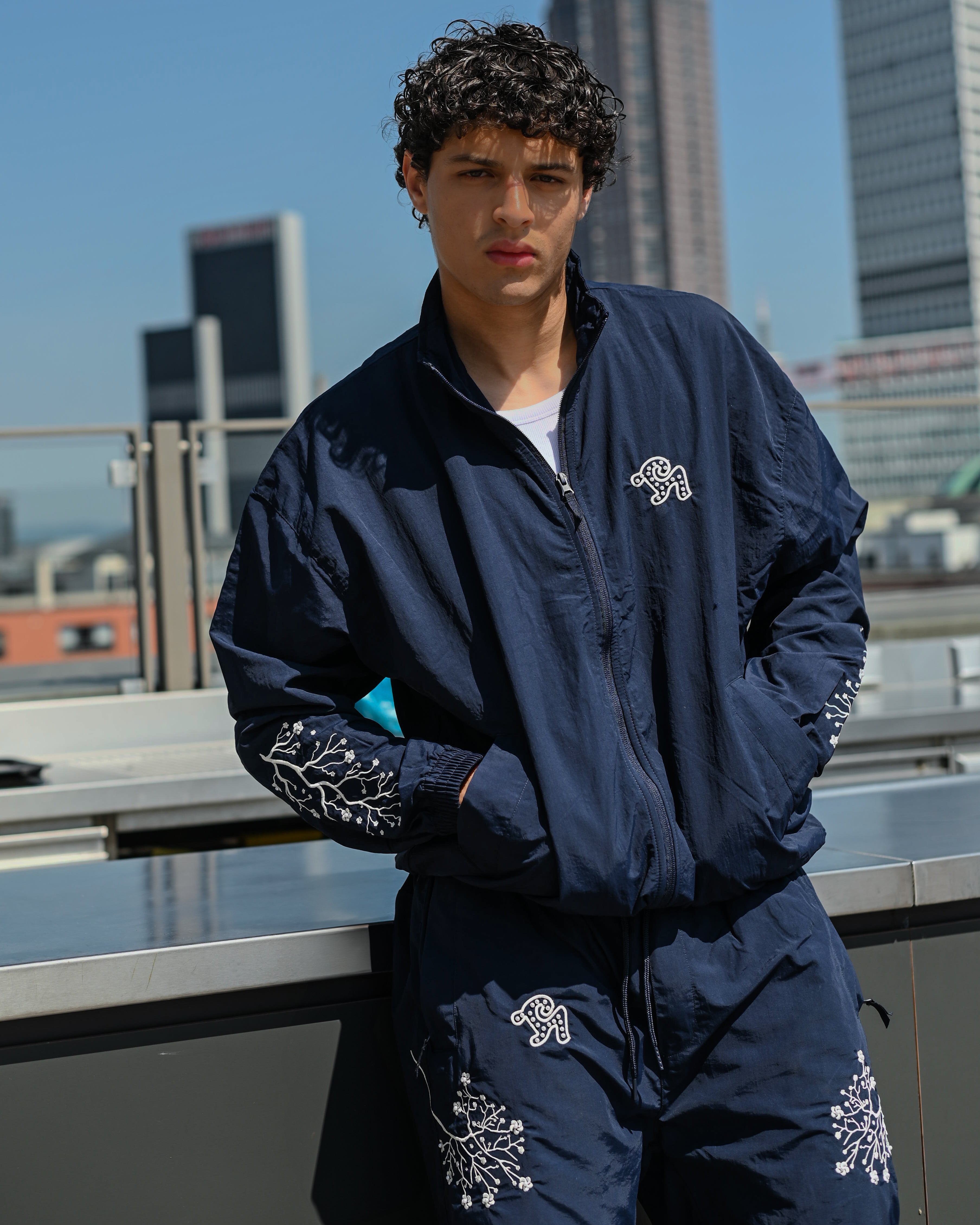 Trackjacket navy