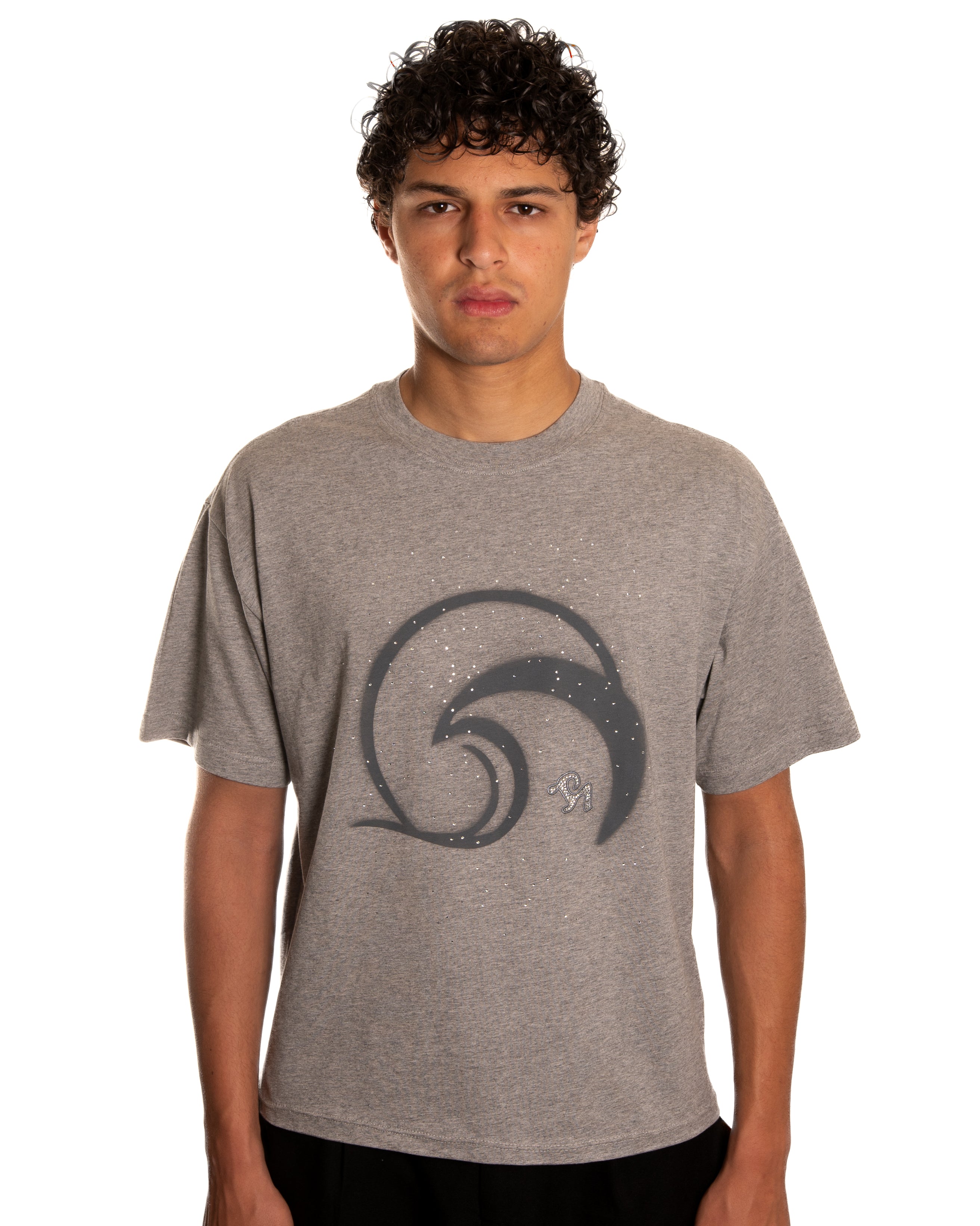 "Wave" Tee grey
