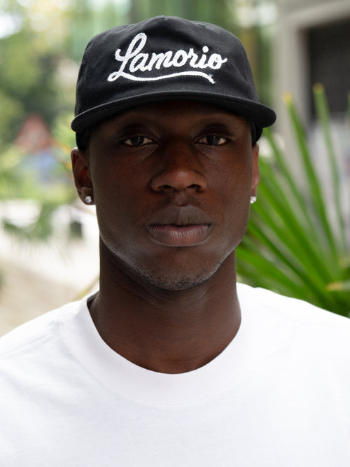 "Chainstitch" Hat black
