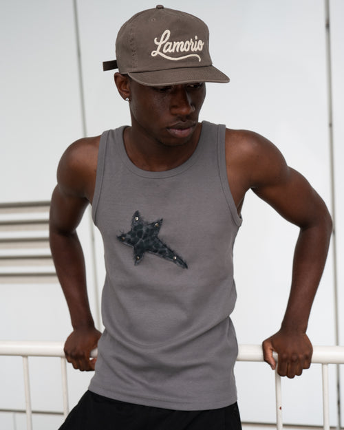 "Chainstitch" Hat brown