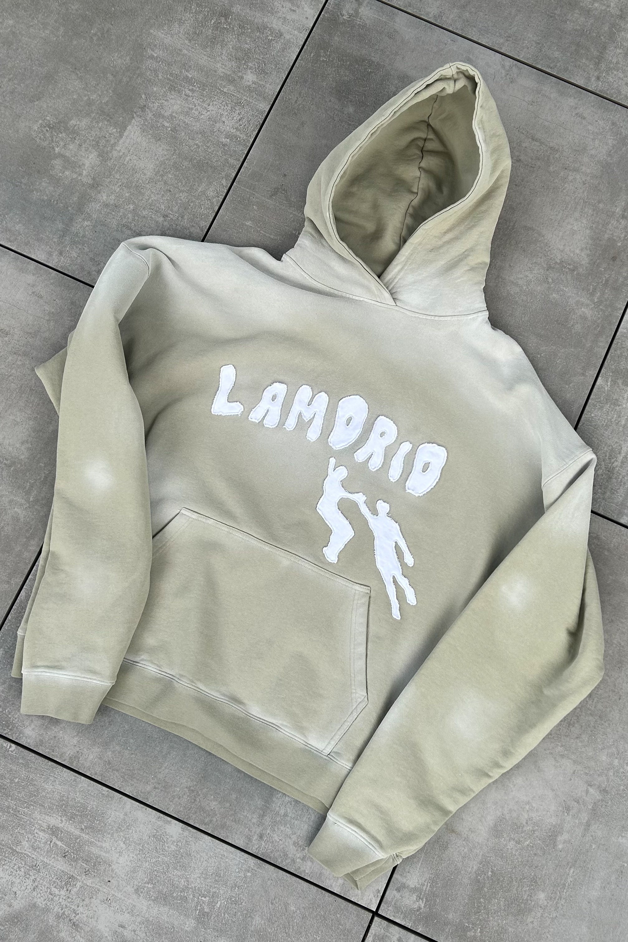 Faded-Pale-Green Hoodie