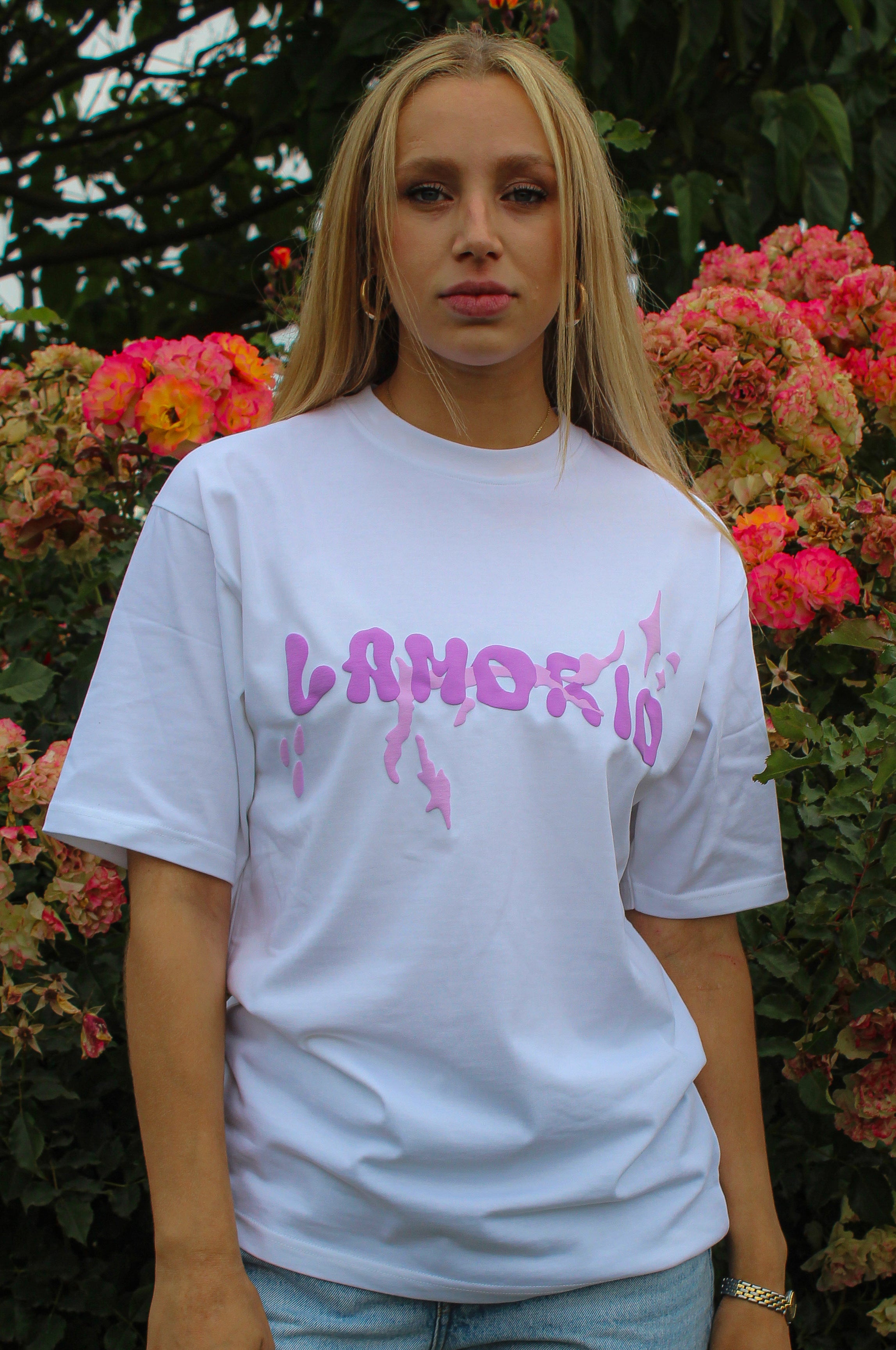 "Santana" Tee white