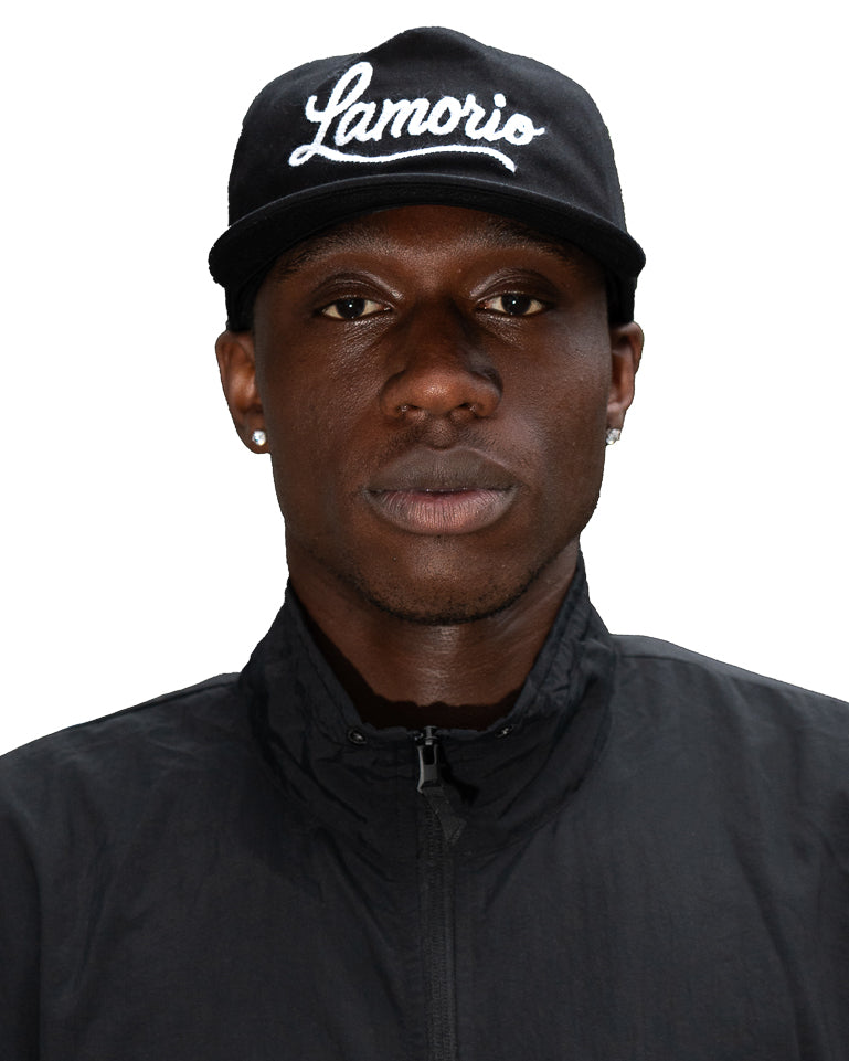 "Chainstitch" Hat black