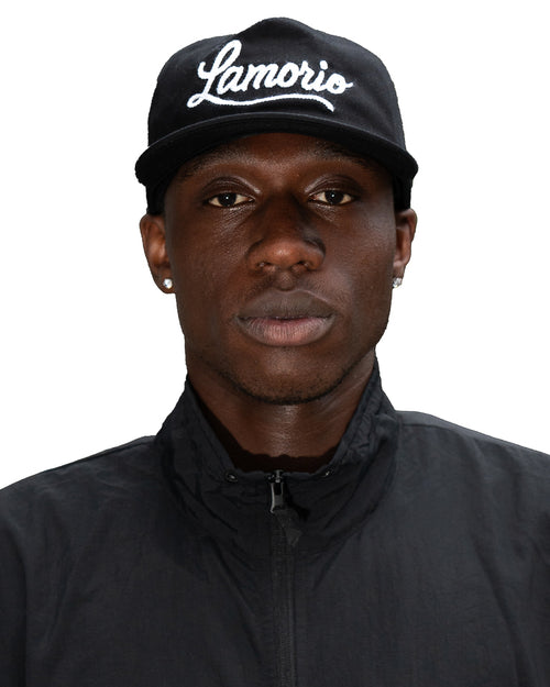 "Chainstitch" Hat black