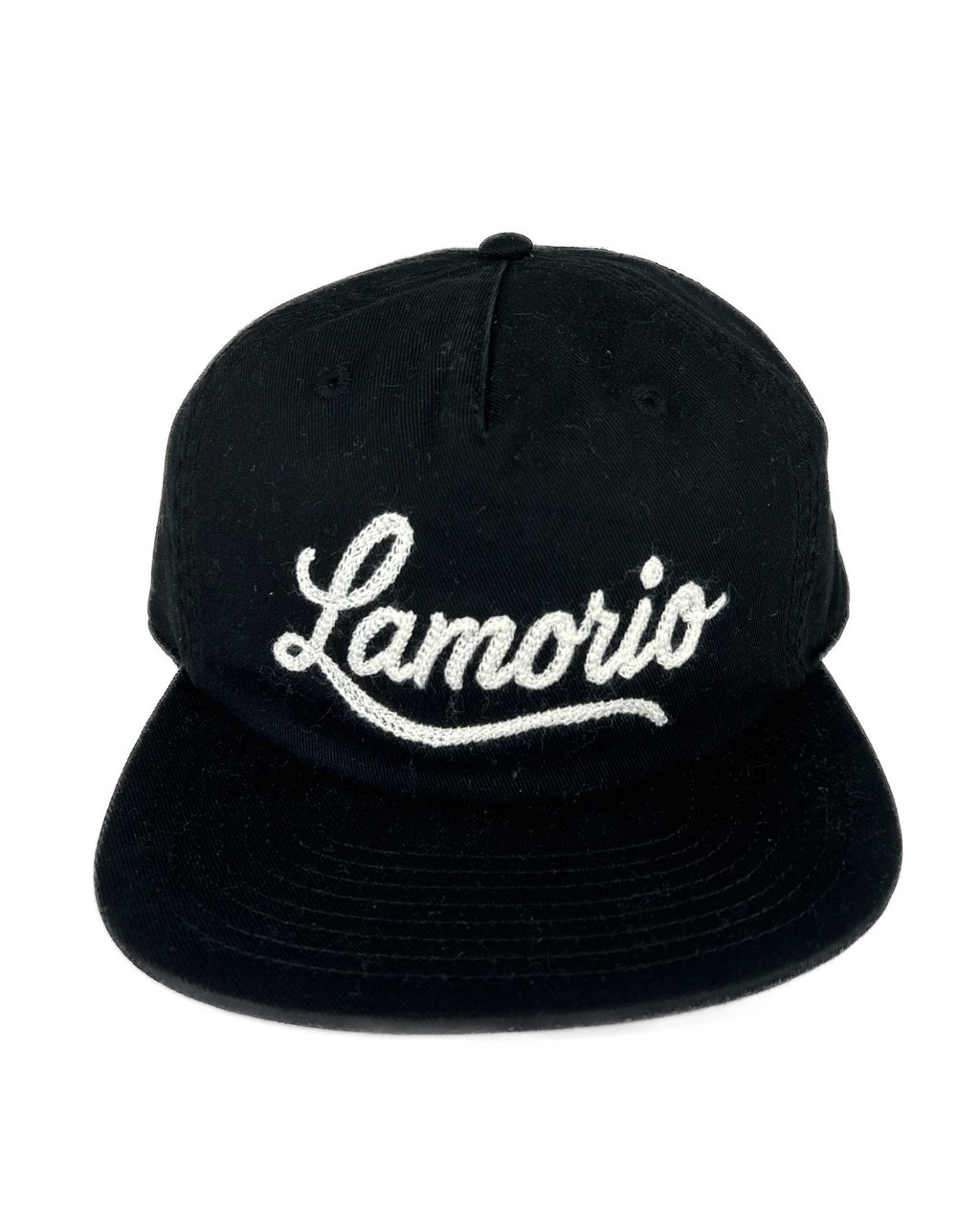 "Chainstitch" Hat black