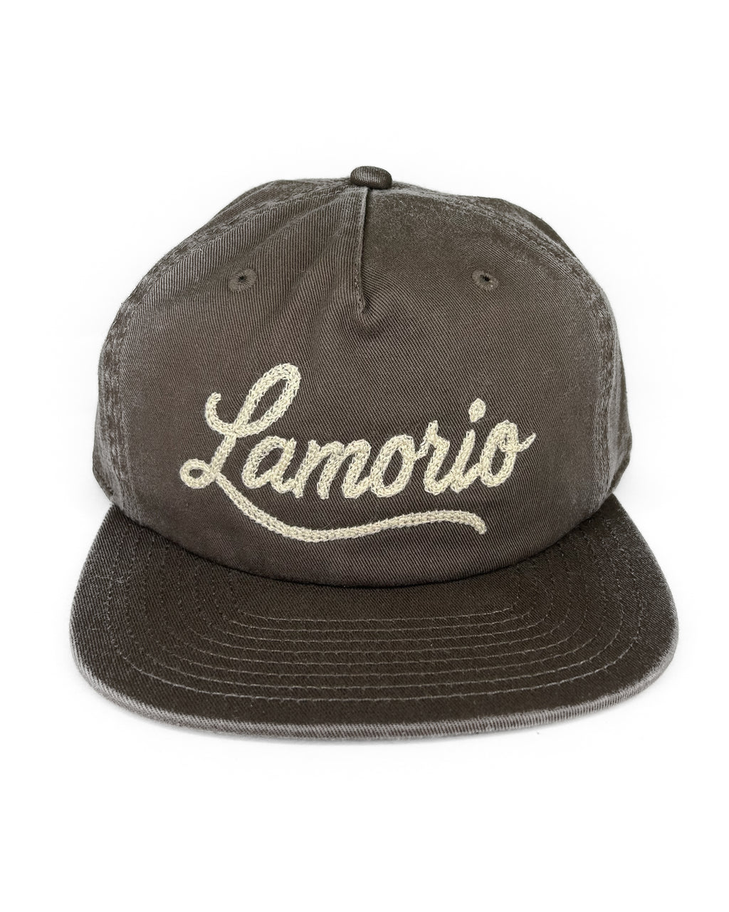 "Chainstitch" Hat brown