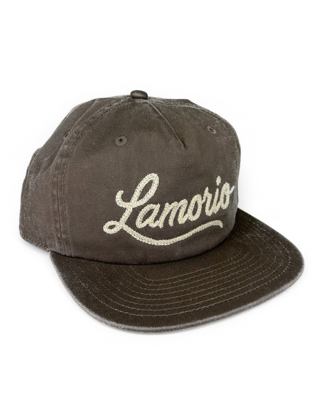 "Chainstitch" Hat brown